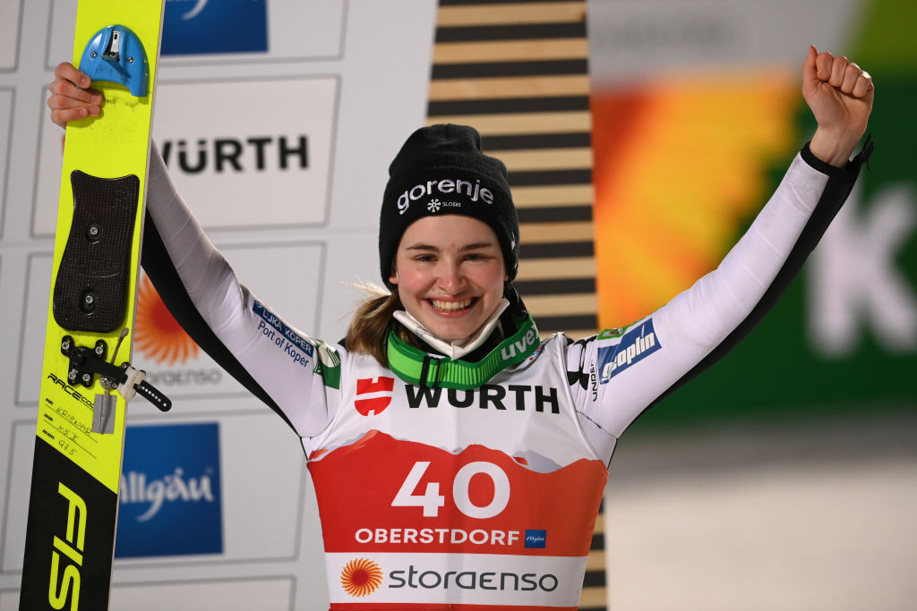 Križnar takes narrow overall lead into concluding Women’s Ski Jumping World Cup in Chaikovsky 