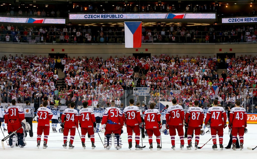 Hosts Czech Republic will play Canada for a place in the Ice Hockey World Championship gold medal game ©Getty Images