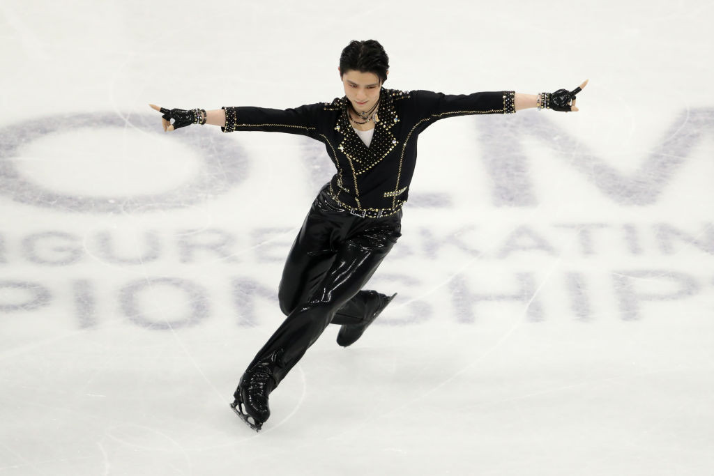 Yuzuru Hanyu was in superb form on the opening day of the men's event ©Getty Images