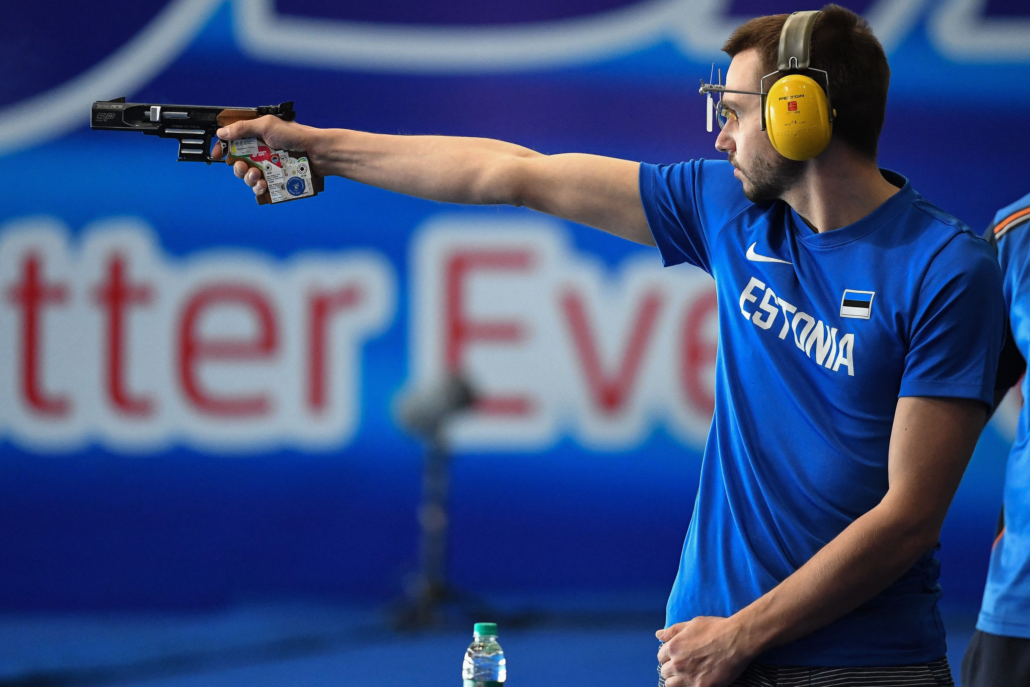 Olesk wins shoot-off to top pistol podium at ISSF World Cup
