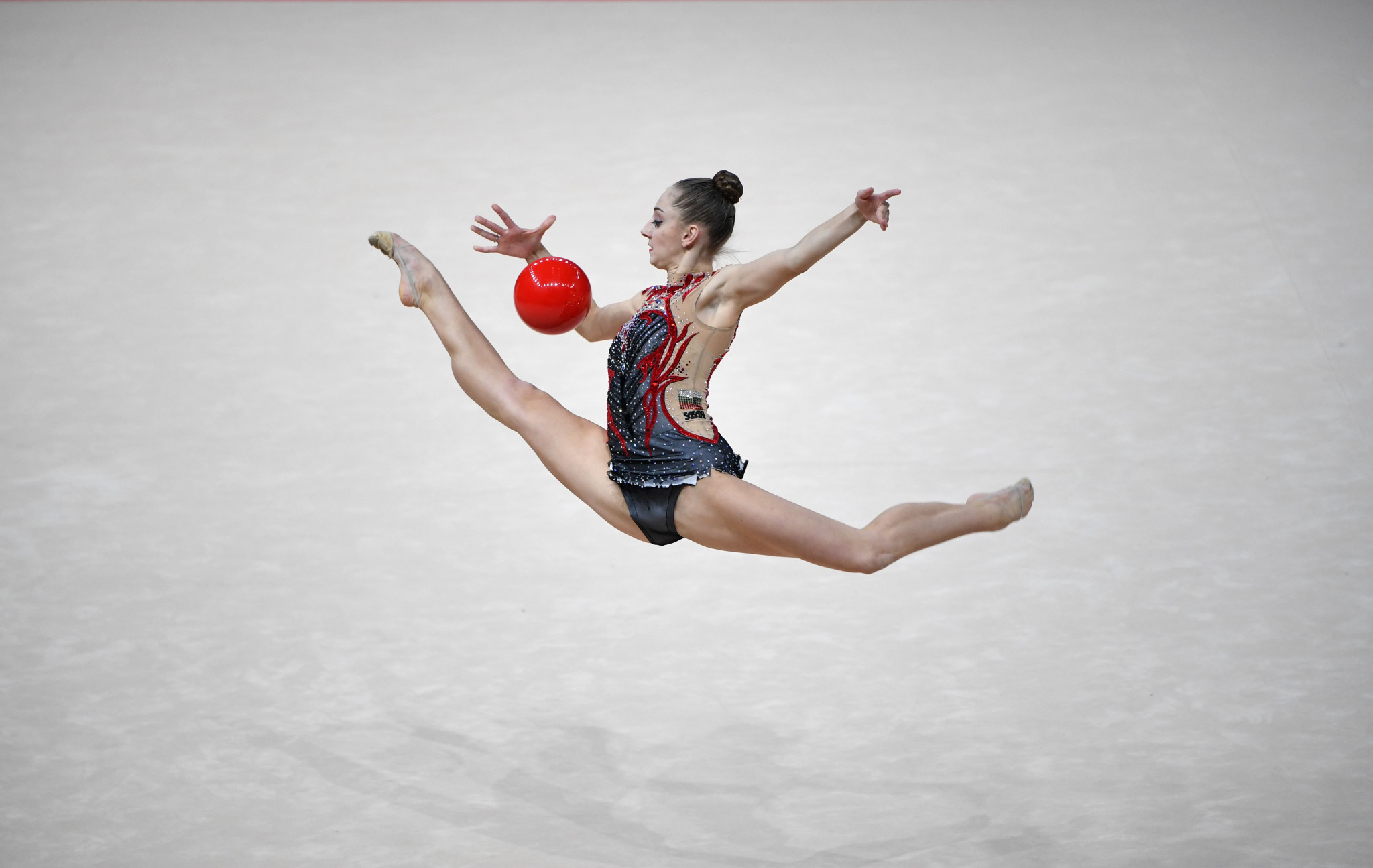 Boryana Kaleyn finished as the runner-up in the all-around event ©Getty Images