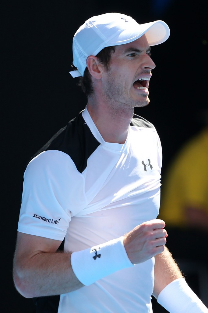 Andy Murray cruised into the third round of the Australian Open with a dominant win over home hope Sam Groth ©Getty Images