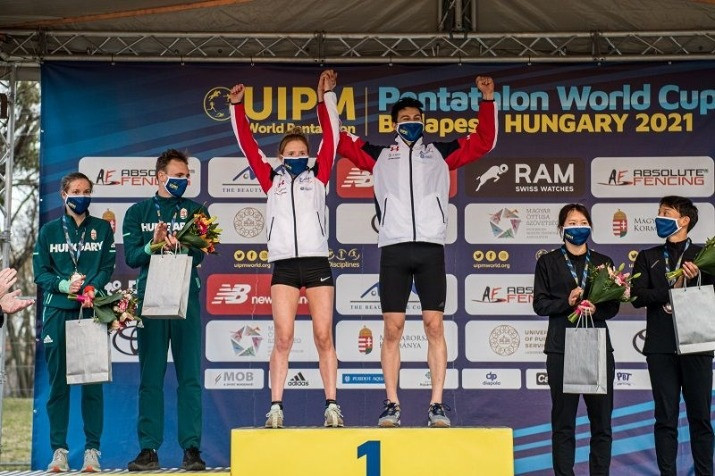 Britain clinch mixed relay gold on final day of UIPM World Cup event in Budapest