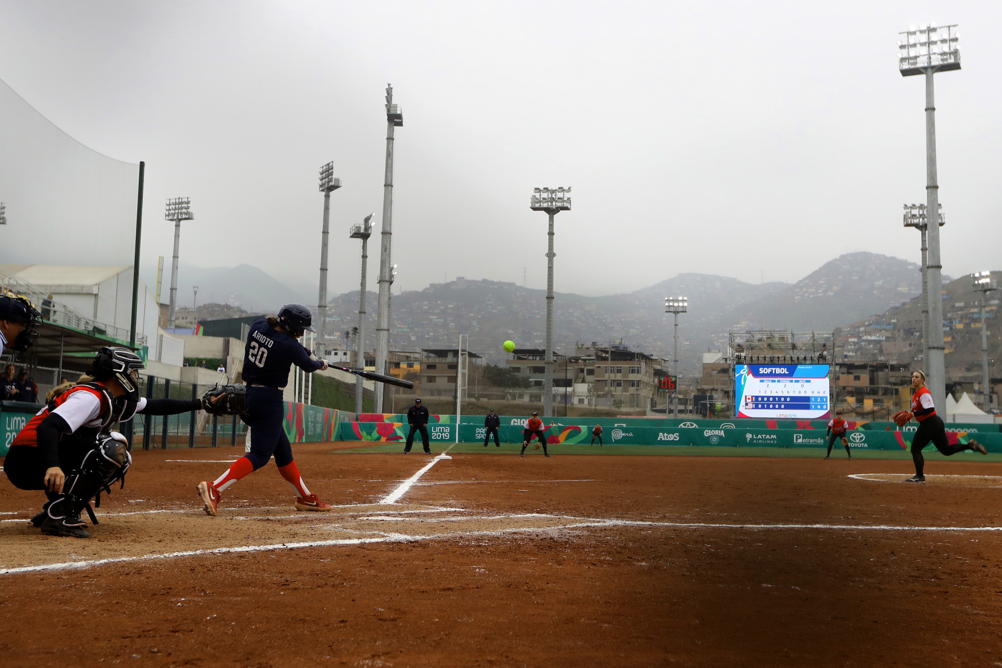 The Villa Maria del Triunfo complex hosted softball at the Lima 2019 Pan American Games ©Getty Images