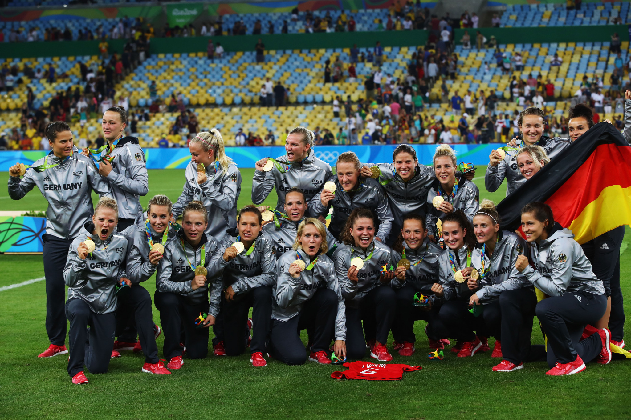 Germany won the gold medal at Rio 2016, but failed to qualify for Tokyo 2020 ©Getty Images