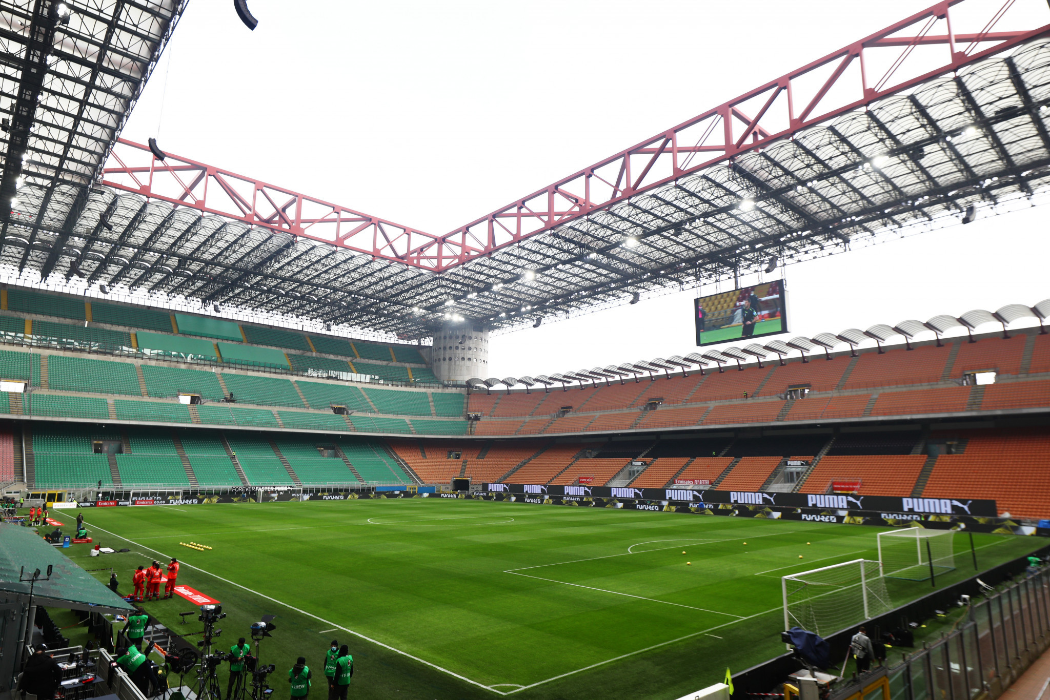 The San Siro is home to both AC Milan and Inter Milan, who have submitted two proposals to redevelop the site ©Getty Images