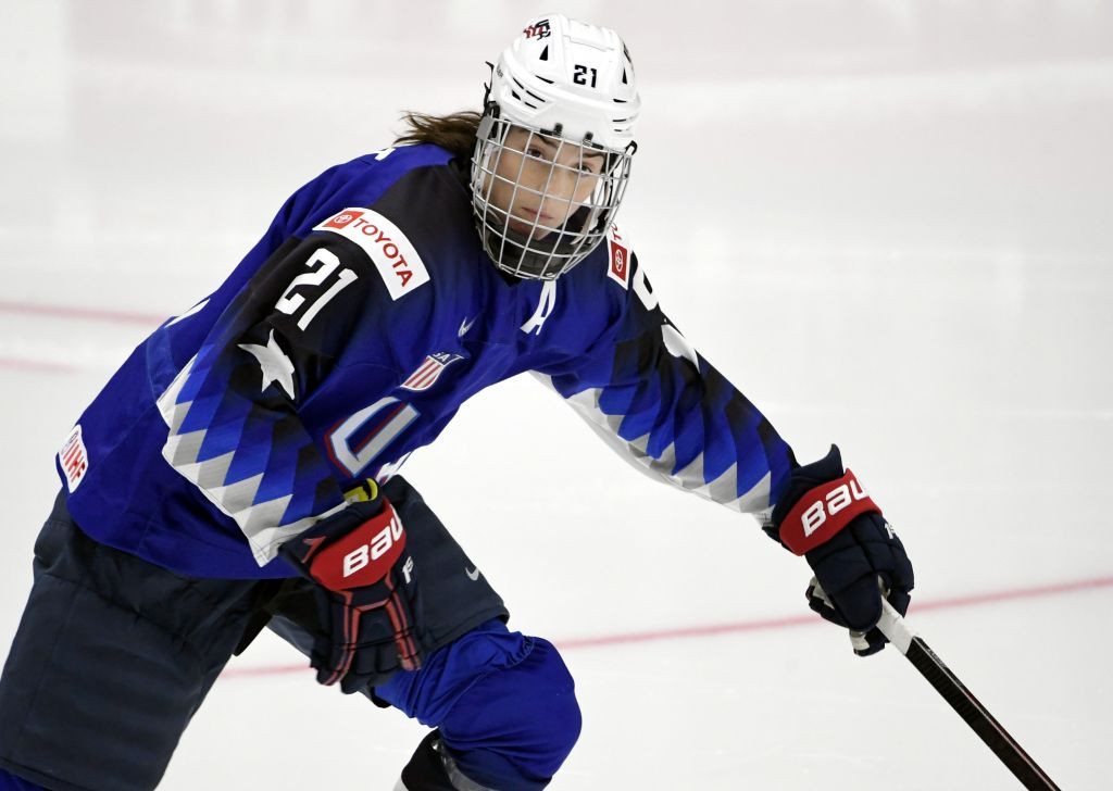 Hilary Knight is among the players selected to represent the US at the World Championship ©Getty Images
