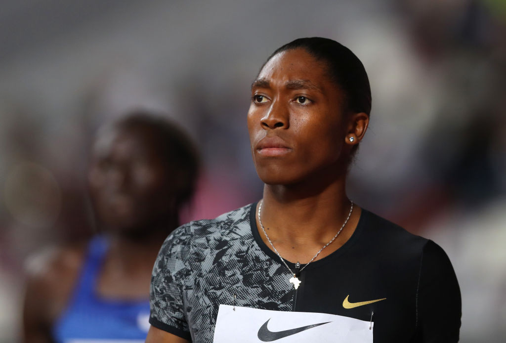 Caster Semenya is challenging World Athletics' rules at the European Court of Human Rights ©Getty Images