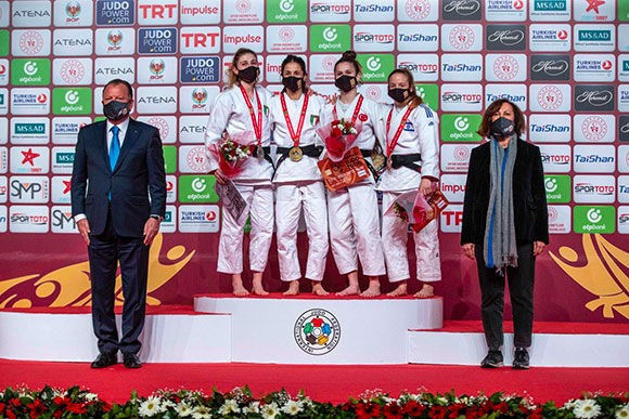 Canadian and Italian national rivals compete for gold on opening day of IJF Antalya Grand Slam