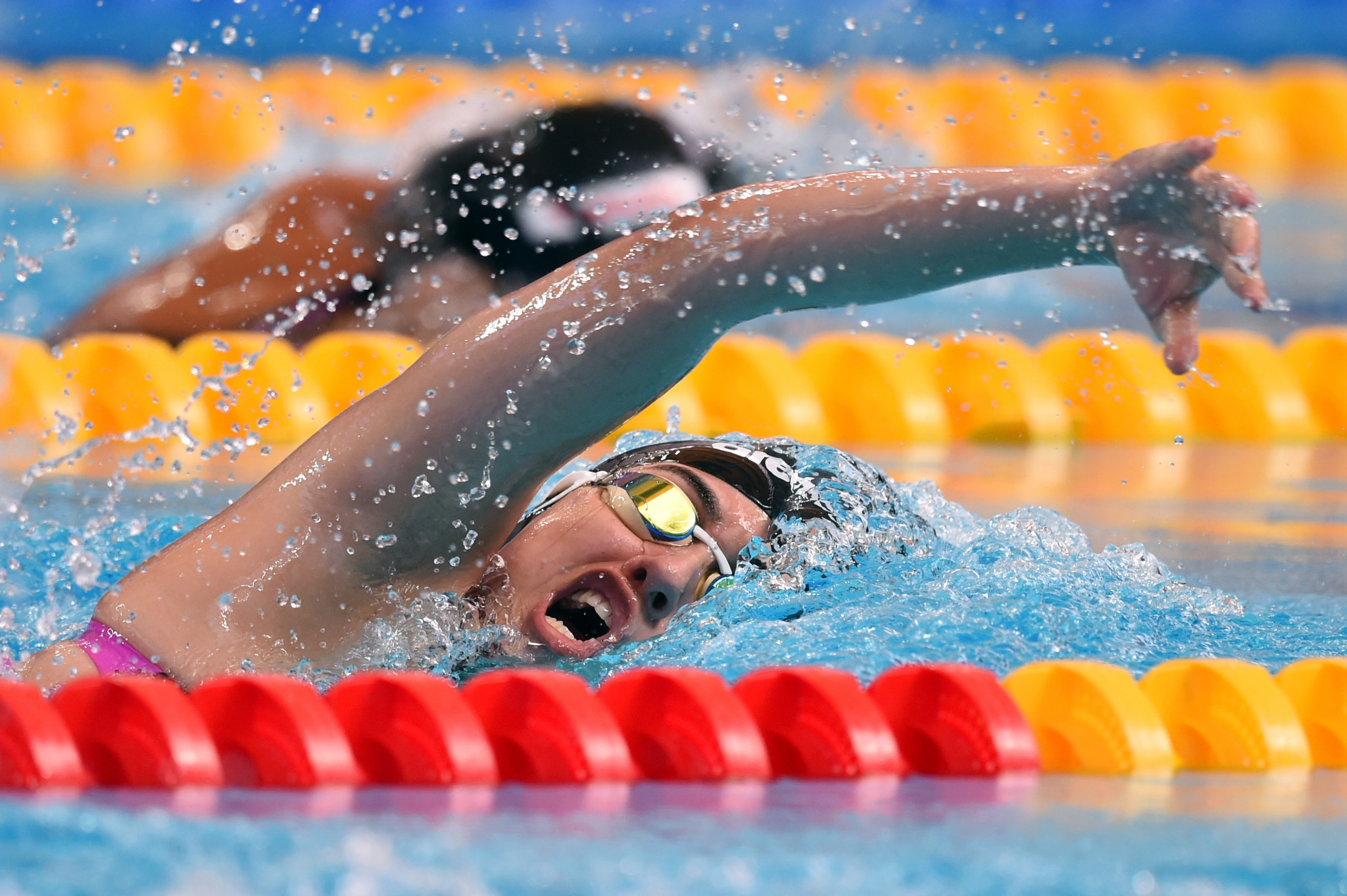 Swimmer Nada Arkaji was among two women who represented Qatar at the Rio 2016 Olympics  ©Getty Images