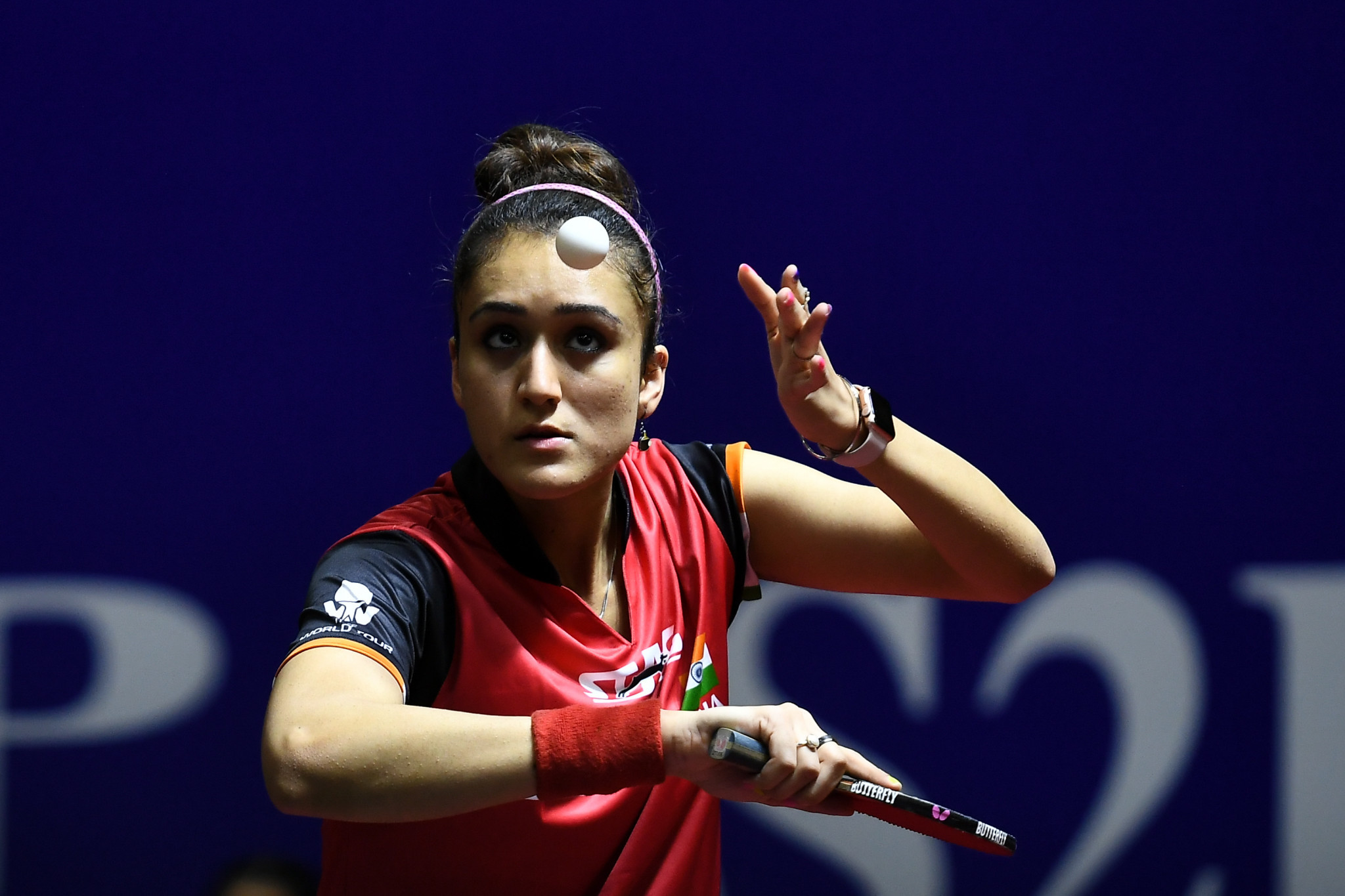 Manika Batra claimed the final Asian spot in the women's singles ©Getty Images