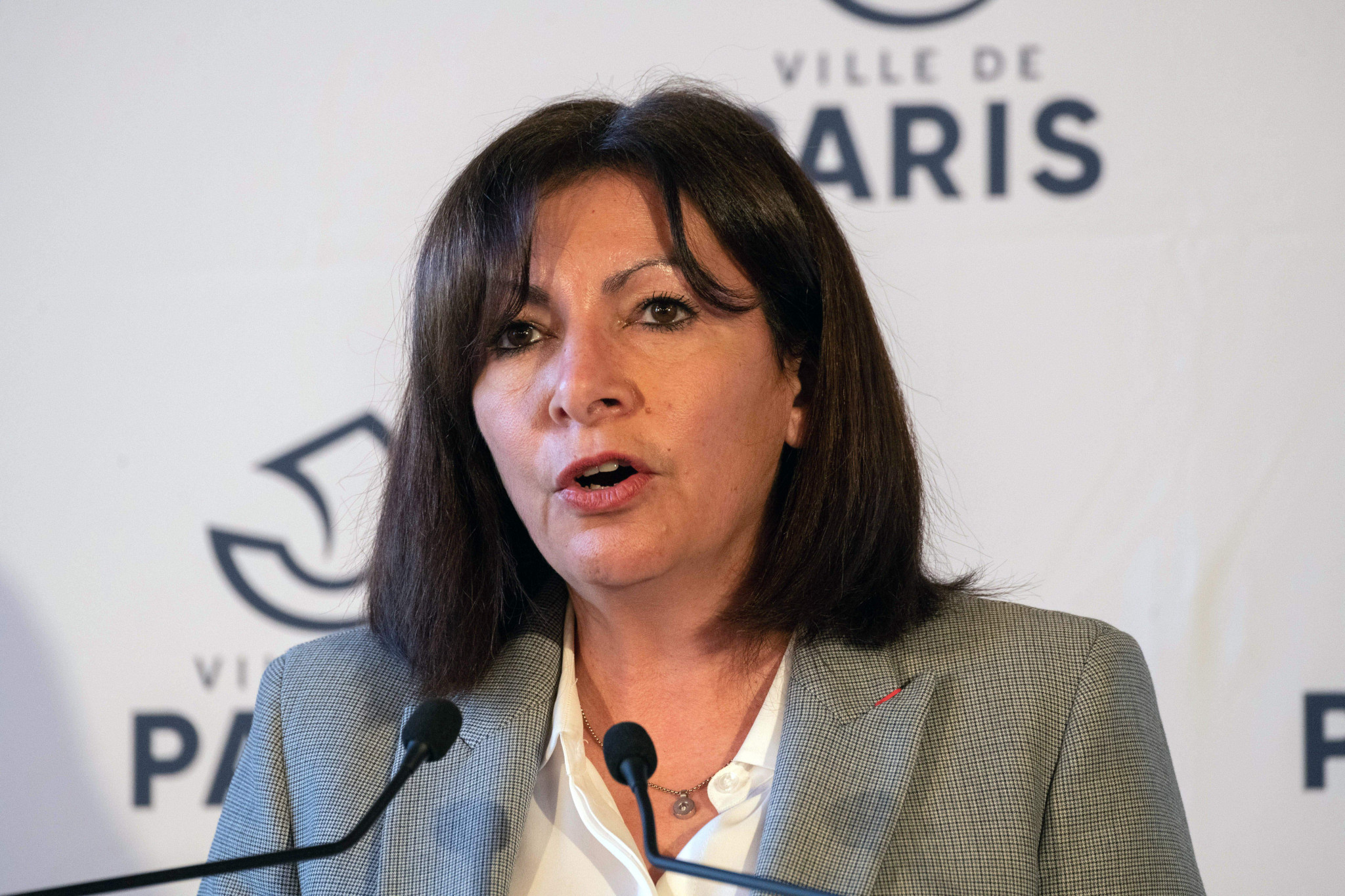 Paris Mayor Anne Hidalgo has said organisers are on track with preparations for the Olympic and Paralympic Games ©Getty Images