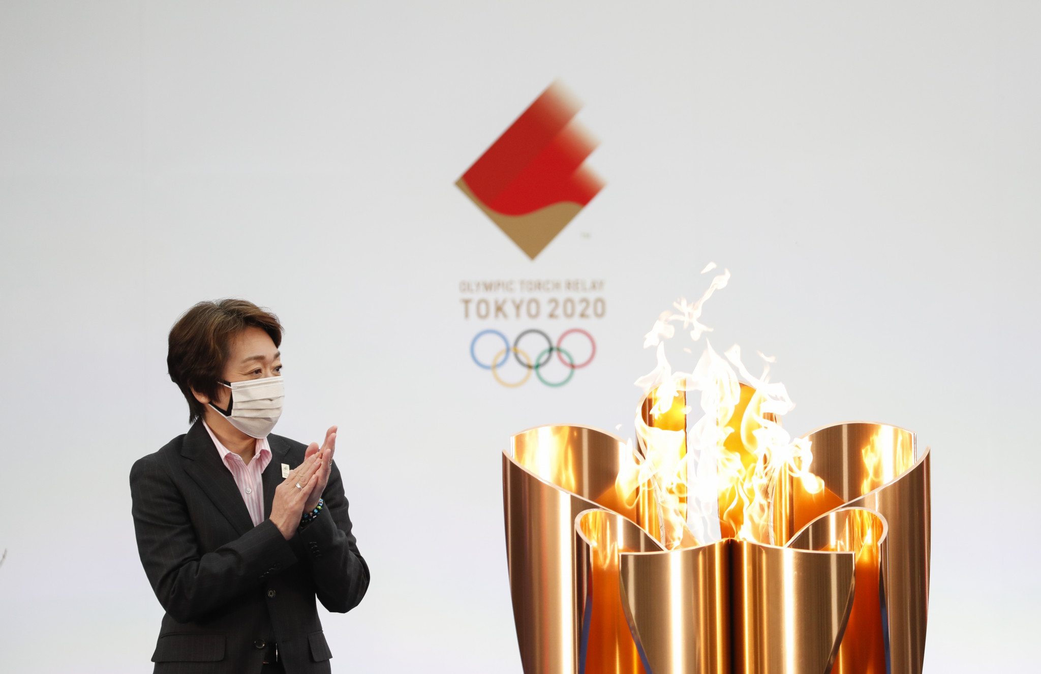 Tokyo 2020 President Seiko Hashimoto has yet to make a decision on whether to cancel the Osaka leg of the Olympic Torch Relay after new coronavirus restrictions were introduced in the city ©Getty Images