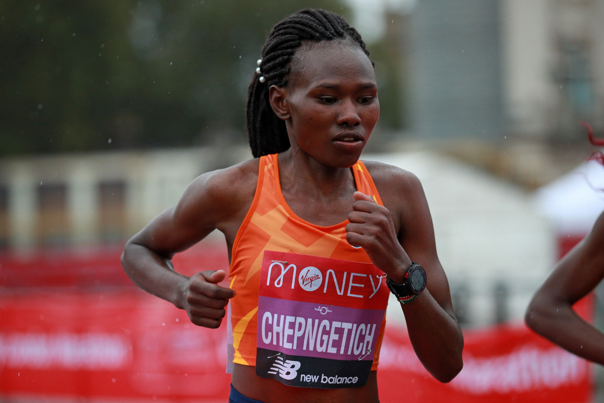 Kenya's Ruth Chepngetich smashed the world record for the women's half marathon in Istanbul ©Getty Images