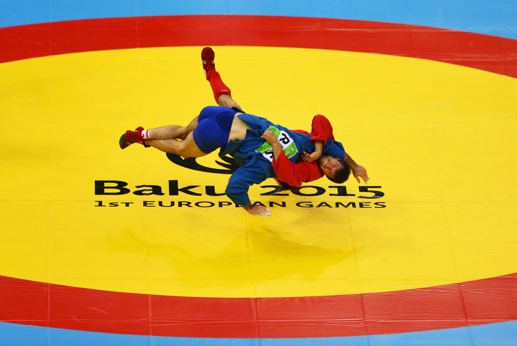 Sambo was part of the programme when Baku hosted the first European Games in 2015 ©Getty Images