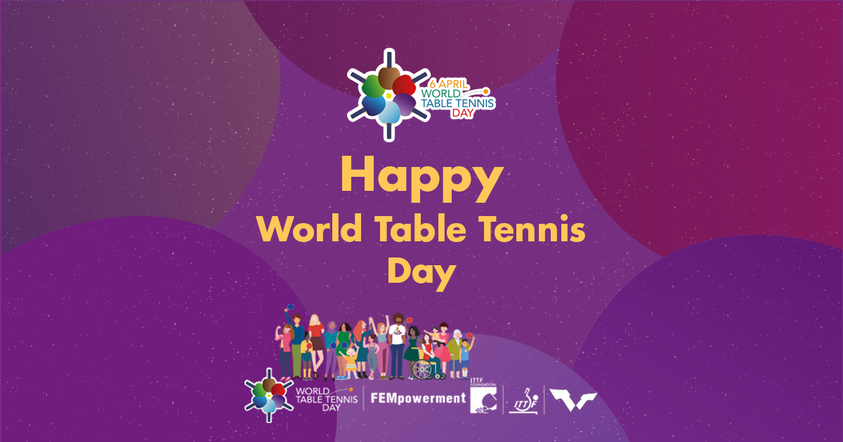 World Table Tennis Day falls on April 6 each year ©ITTF