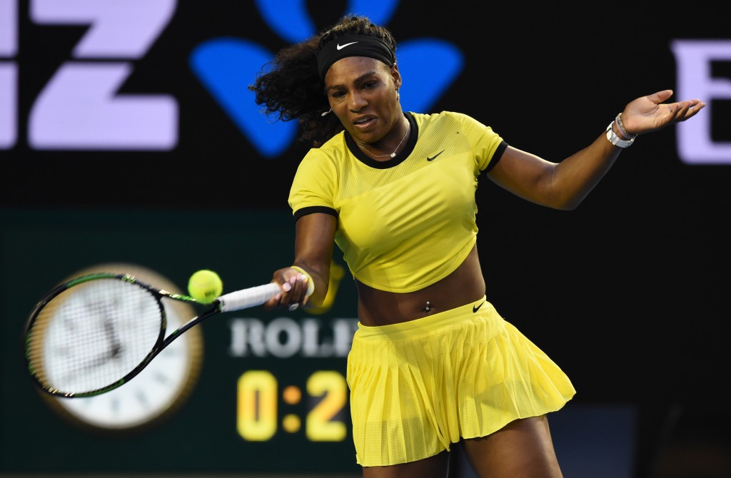 Women's world number one Serena Williams took just 45 minutes to beat Russia's Darya Kasatkina in straight sets