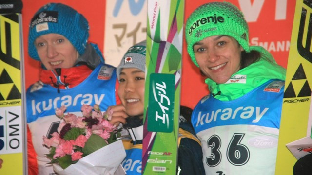Takanashi secures fourth straight victory at weather-affected Ski Jumping World Cup