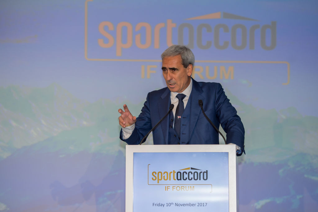 GAISF and SportAccord President Raffaele Chiulli said the decision to move the summit had been made to protect the safety of participants ©Getty Images