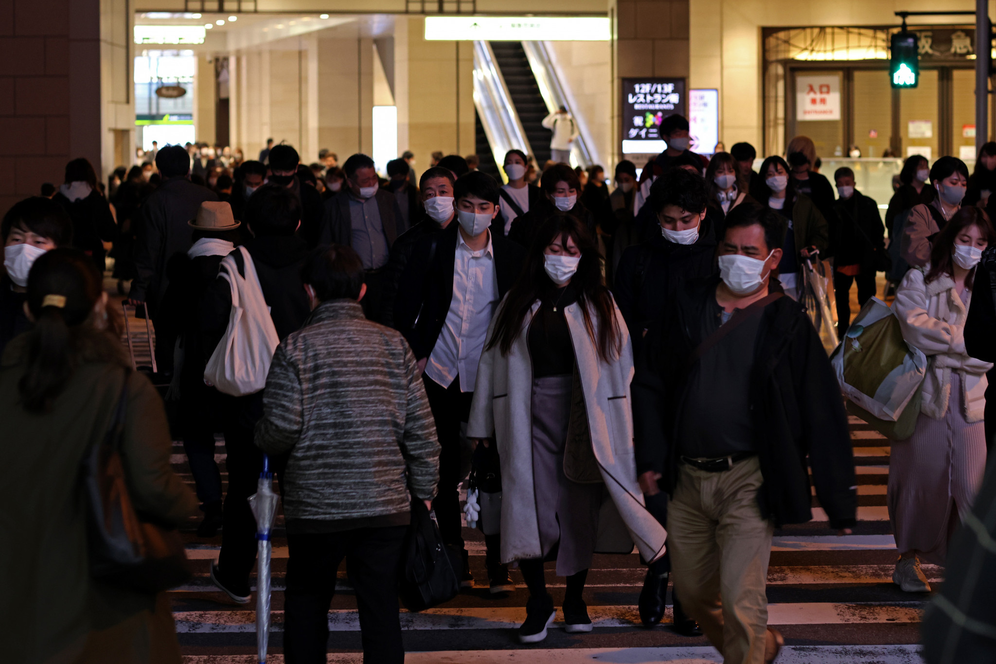Osaka registered a record number of coronavirus cases today ©Getty Images