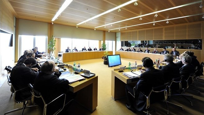 The decision to delay the UEFA Presidential Election was made at the body's Executive Committee meeting in Nyon