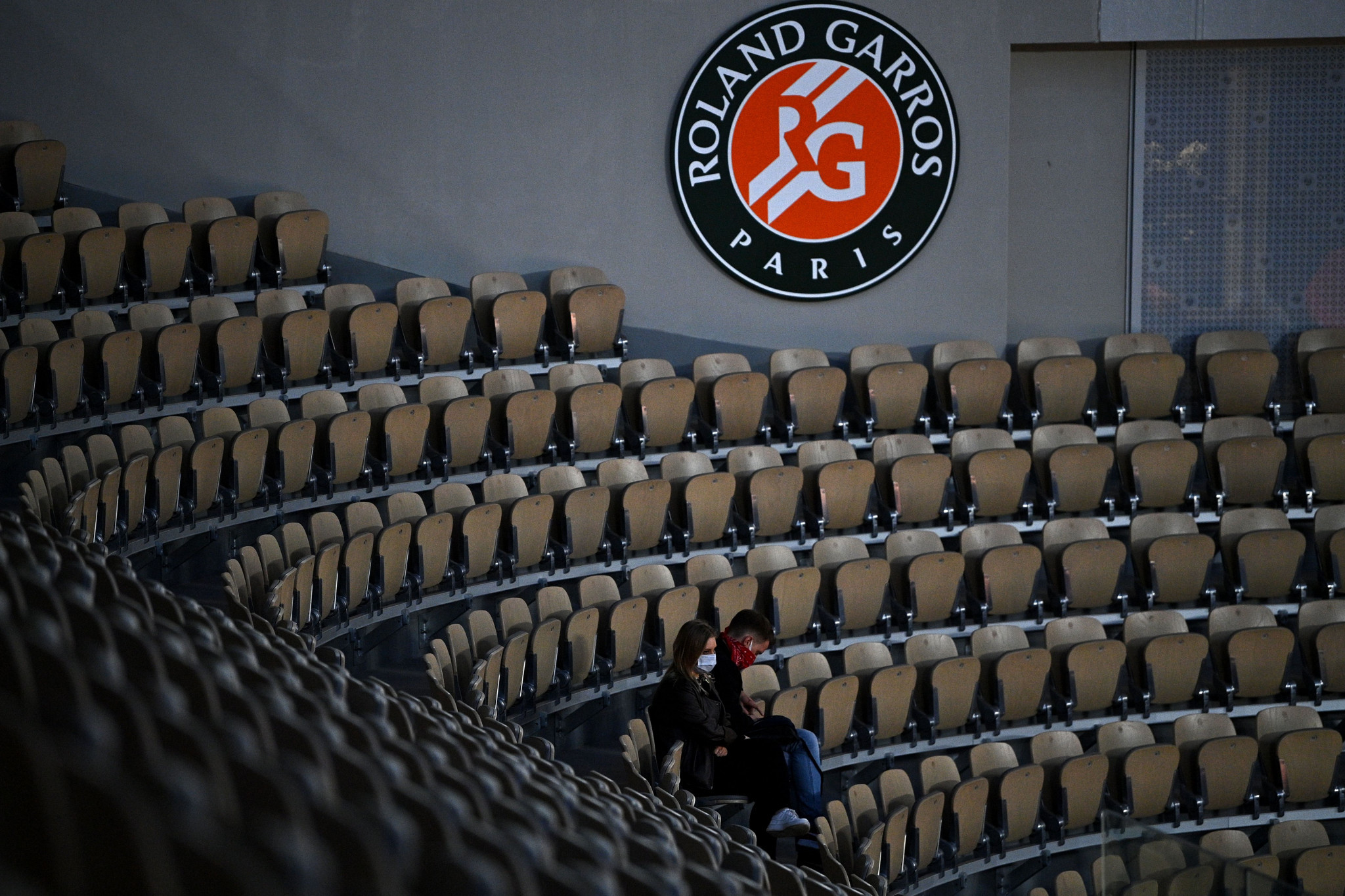 Limited fans were allowed at the 2020 French Open, after it was pushed back to September and October ©Getty Images