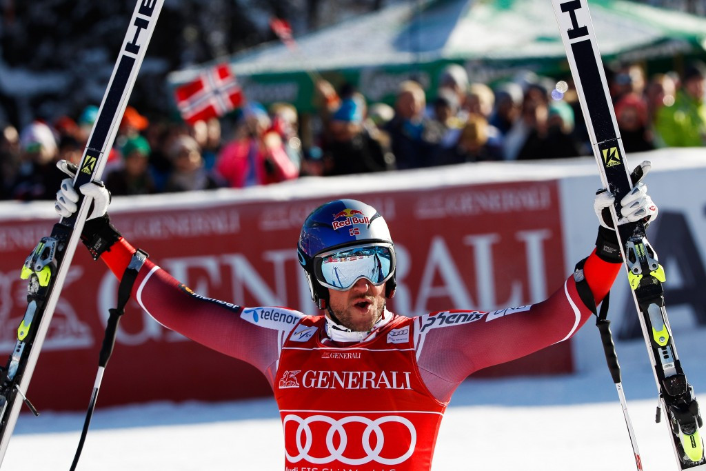 Norwegian Svindal takes seventh victory of FIS Alpine World Cup season with super-G triumph in Kitzbühel