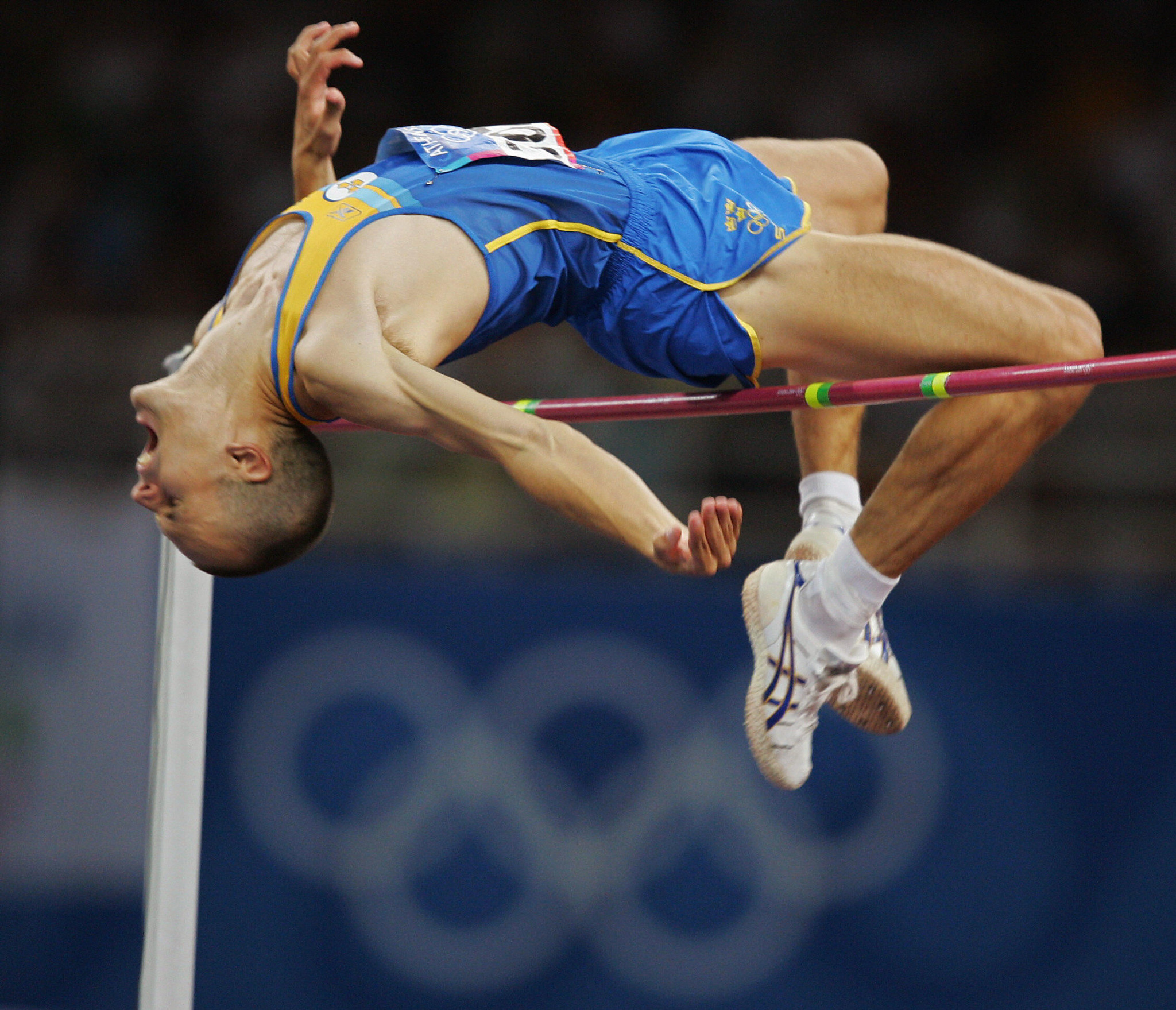 Sweden's Stefan Holm eventually won high jump gold at Athens 2004 ©Getty Images  