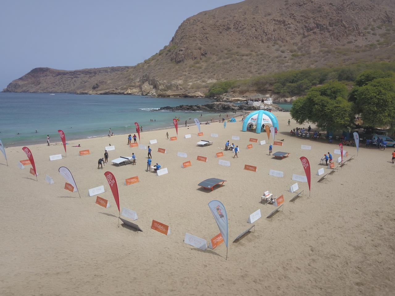 Cape Verde held the two-day beach Challenger Cup event ©FITEQ