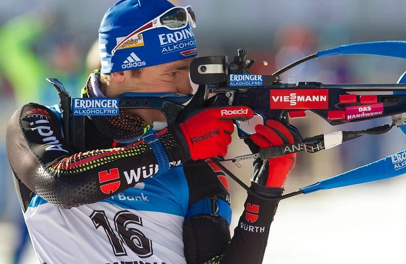 Germany's Simon Schempp shot clean on his way to recording a comfortable victory