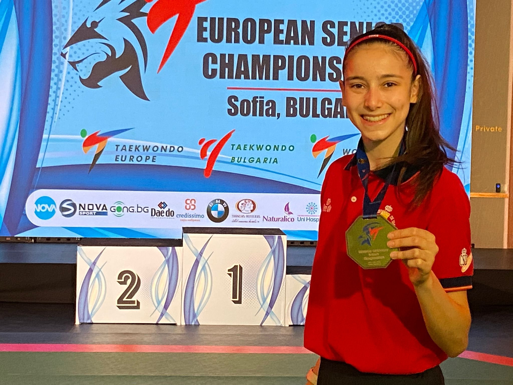 Spanish teenager claims under-47kg title at European Taekwondo Championships