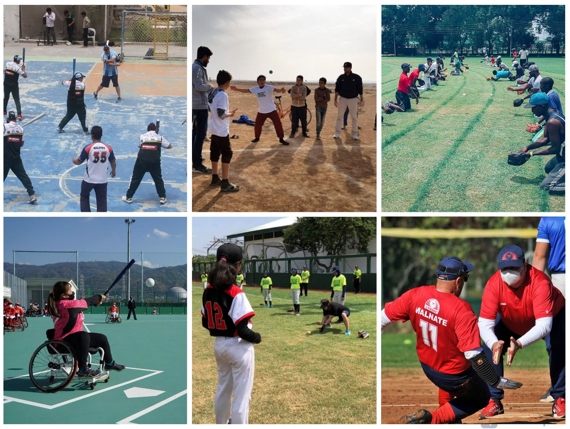 The WBSC has created baseball5, blind baseball and wheelchair softball to help provide more opportunities for people to get active ©WBSC
