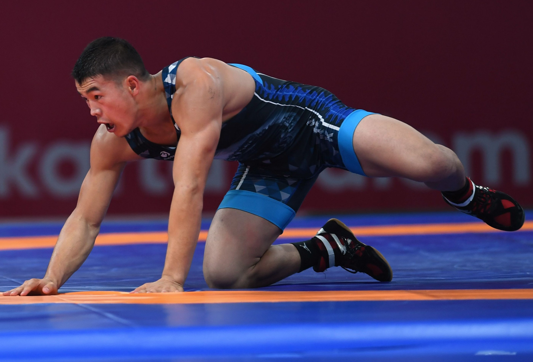 Kyrgyzstan qualified three wrestlers today for Tokyo 2020 today, including Akzhol Makhmudov ©Getty Images