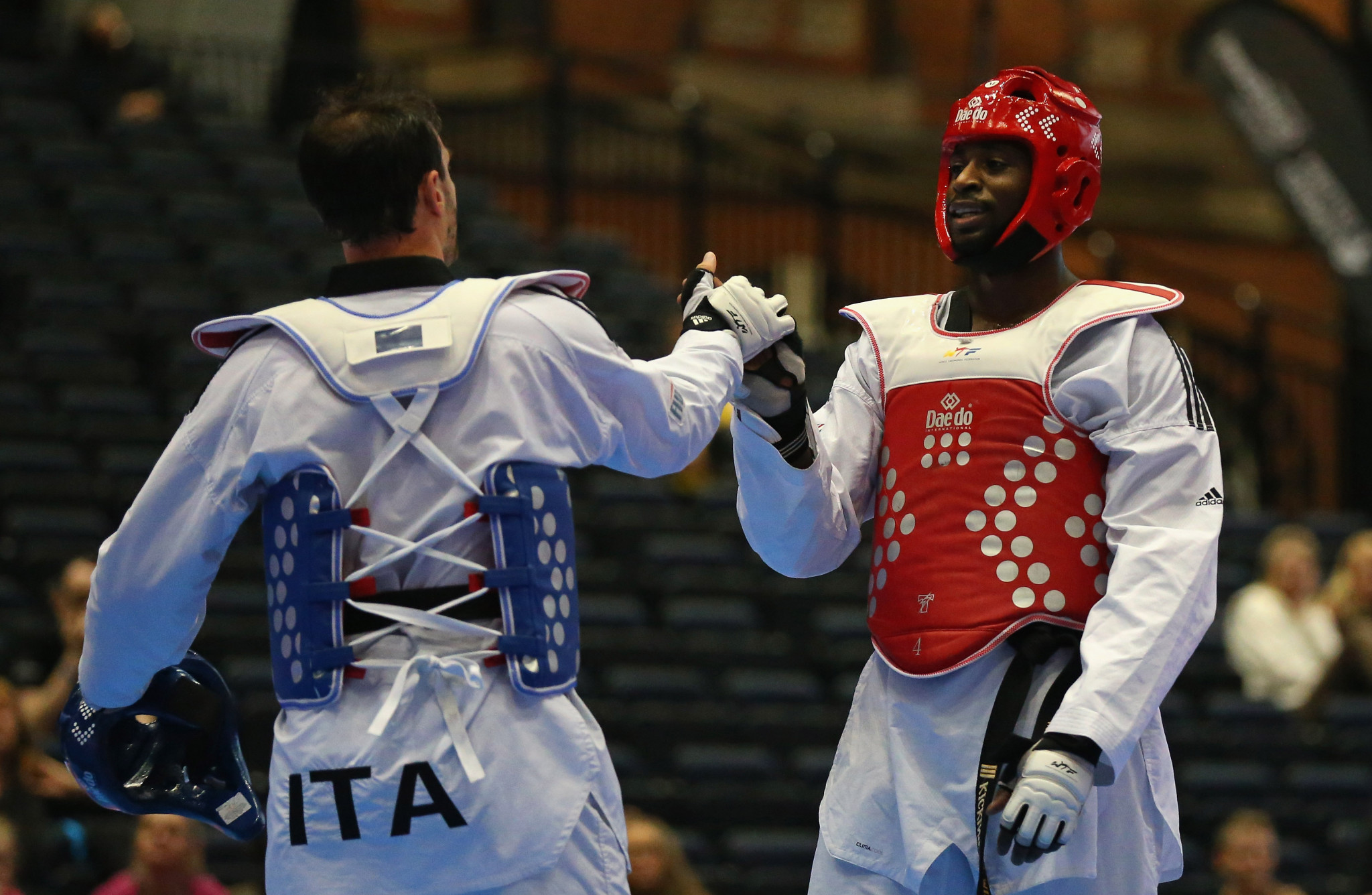 World Taekwondo works to contribute to the success of the Olympic Movement, and champions values such as education, friendship and fair play ©Getty Images