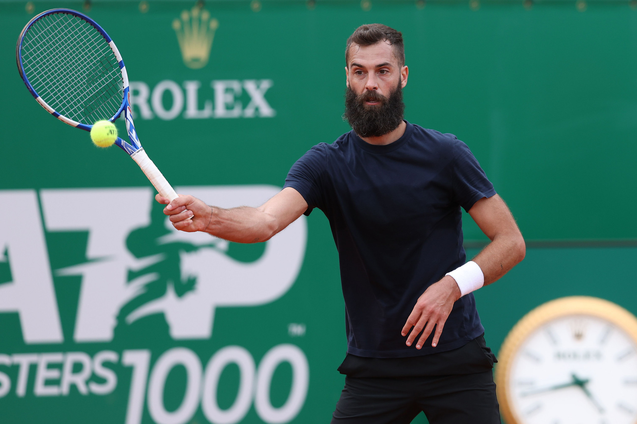 Benoît Paire suffered his latest defeat with the Frenchman comparing the court to a cemetery ©Getty Images