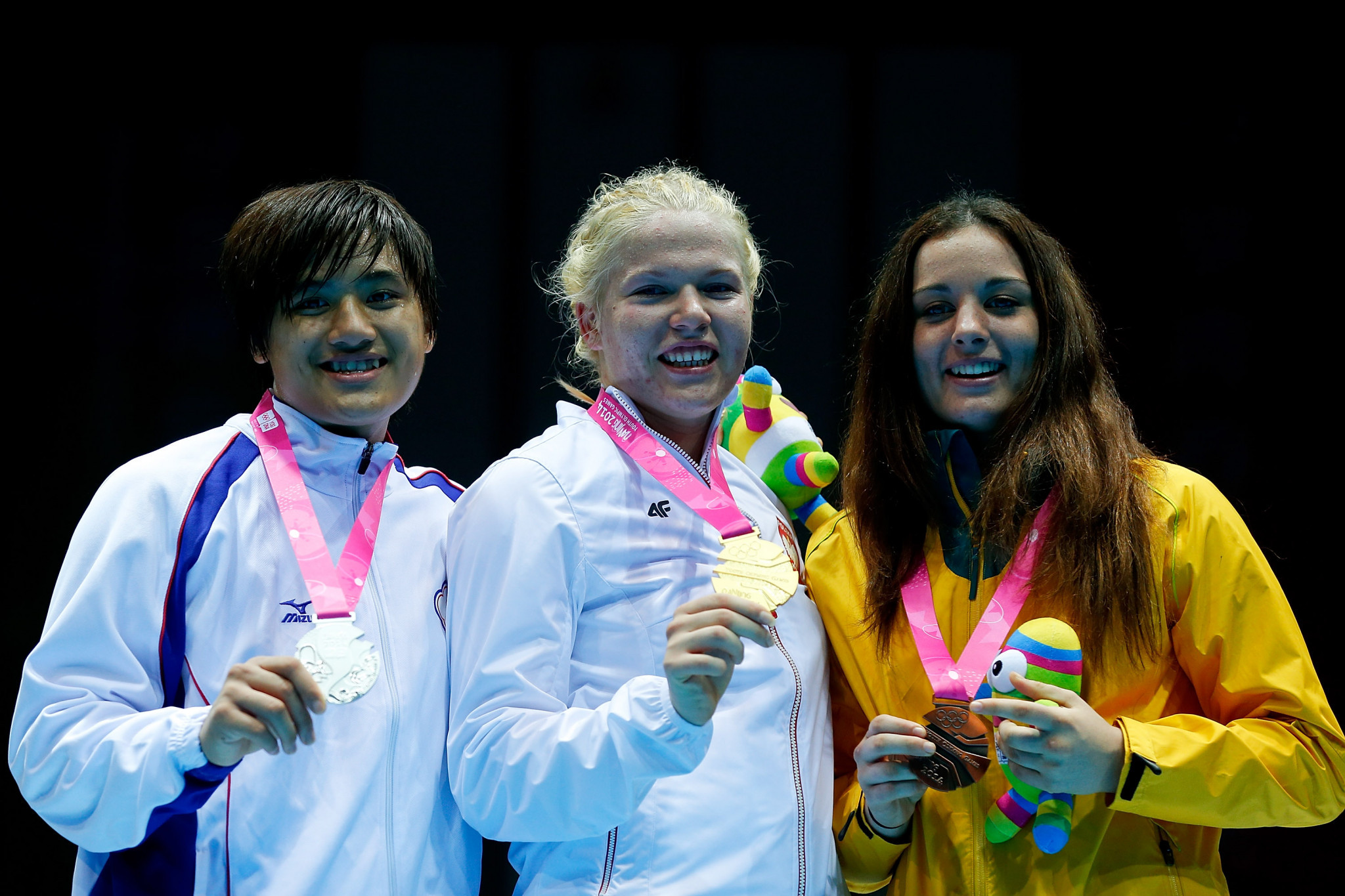 Elzbieta Wojcik won a gold medal at the Nanjing 2014 Youth Olympics during her junior career ©Getty Images