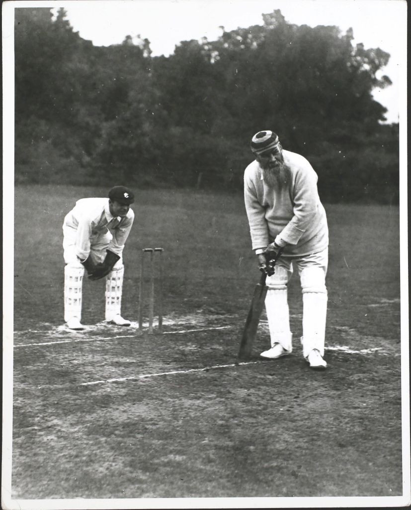 England's W G Grace, one of the great figures in cricket, and a man not averse to what you might term gamesemanship - especially when it came to playing Australia ©Getty Images