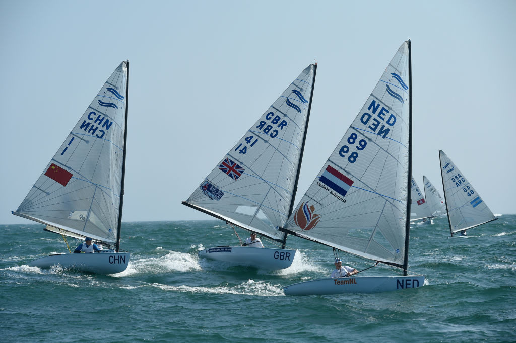 Berecz takes opening-day lead in Finn European Championships at Vilamoura