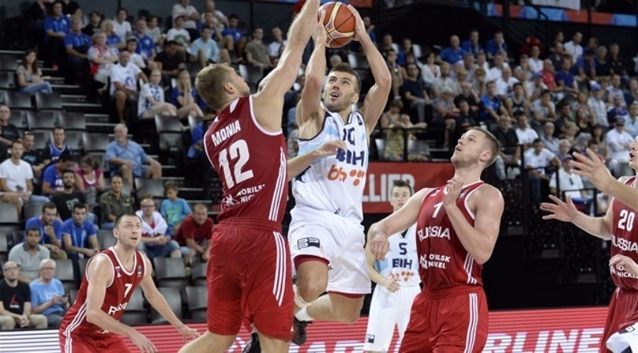 Bosnia and Herzegovina will be up against Russia in Group C ©FIBA