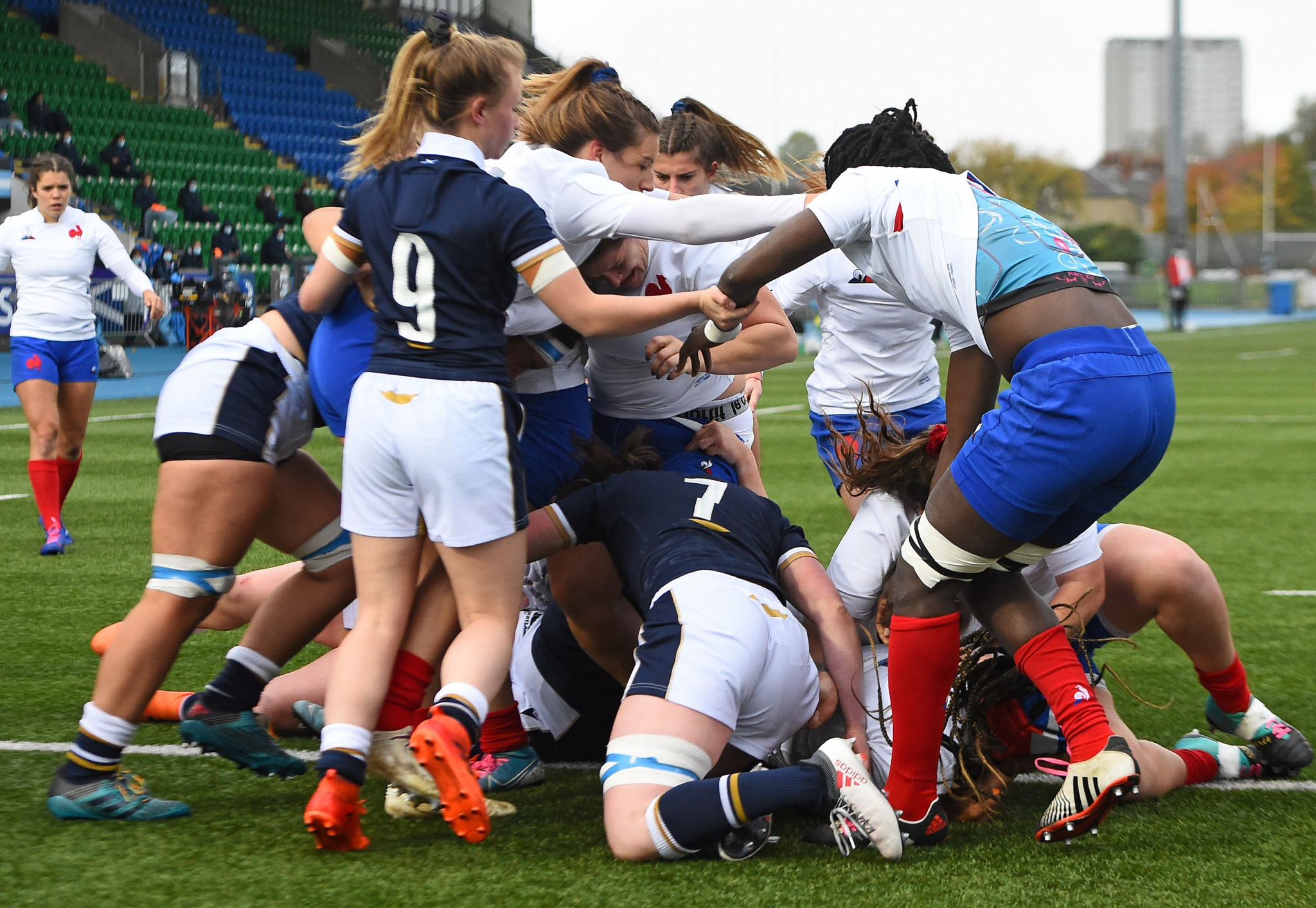 France could face England in the Women's Six Nations pool final if they beat Ireland this weekend ©Getty Images