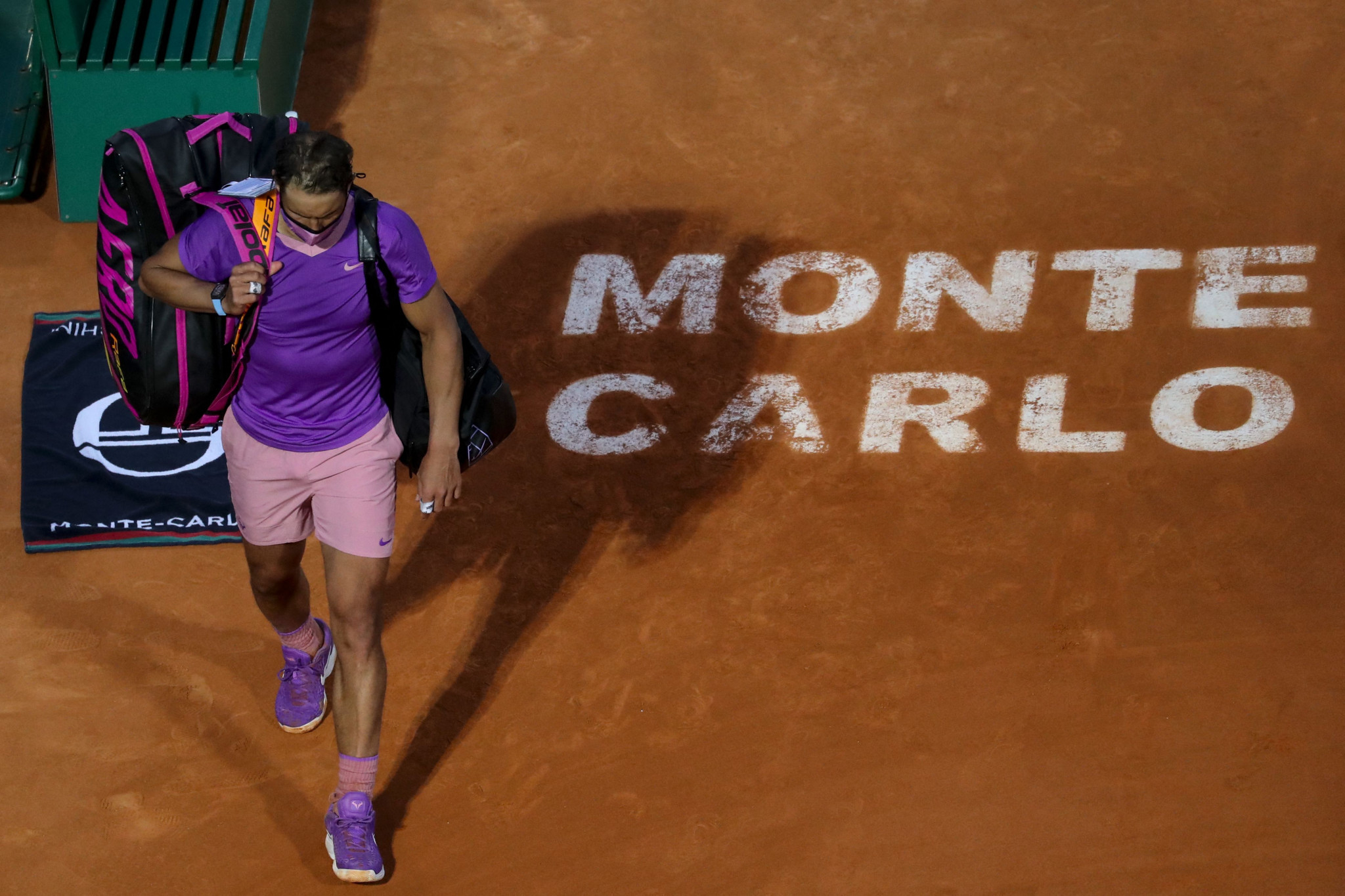 Rafael Nadal, playing in his first tournament since the Australian Open in February, fell at the quarter-finals of the Monte-Carlo Masters ©Getty Images