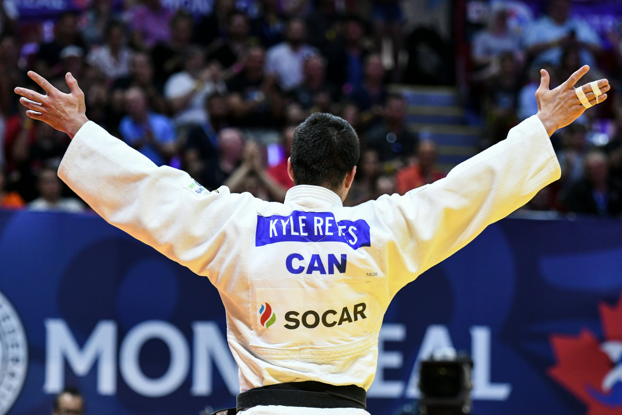 Kyle Reyes gave Canada the country's only gold medal of the Pan American Judo Championships ©Getty Images