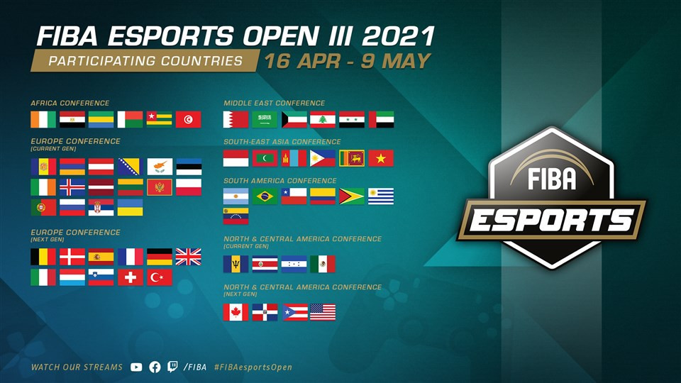 Third edition of FIBA Esports Open underway with 60 nations involved