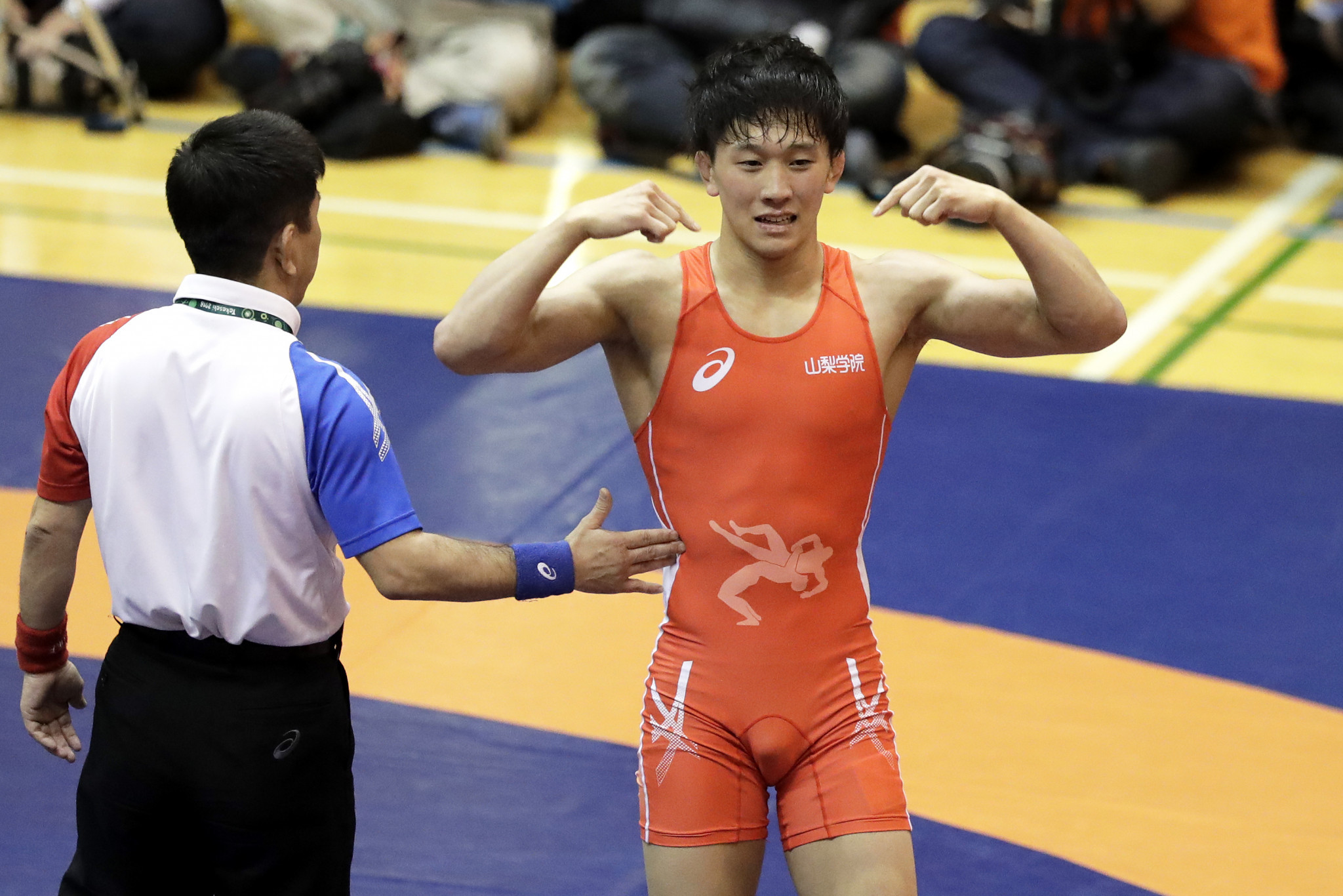 Otoguro wins freestyle title on penultimate day of Asian Wrestling