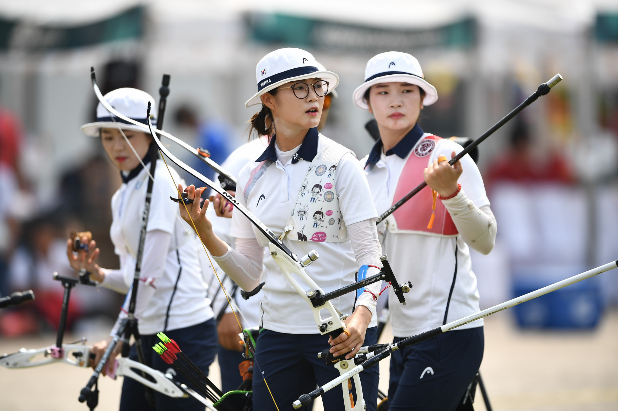 South Korea's archery team's preparations have been dealt a blow after being forced to pull out of three Archery World Cup events due to COVID-19 restrictions ©Getty Images