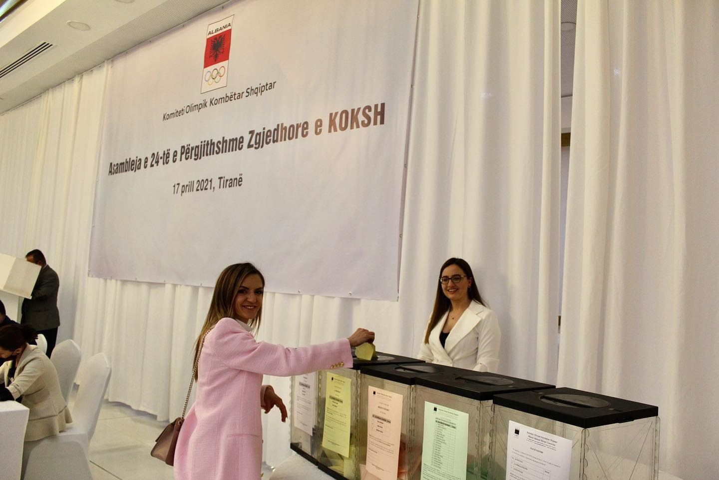 A total of 57 members voted at the KOKSH General Electoral Assembly ©KOKSH