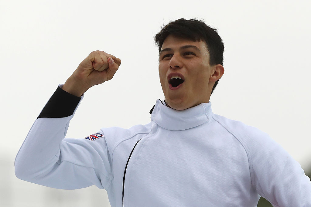 Britain's Joe Choong won the men's event at the second UIPM World Cup in Sofia ©Getty Images