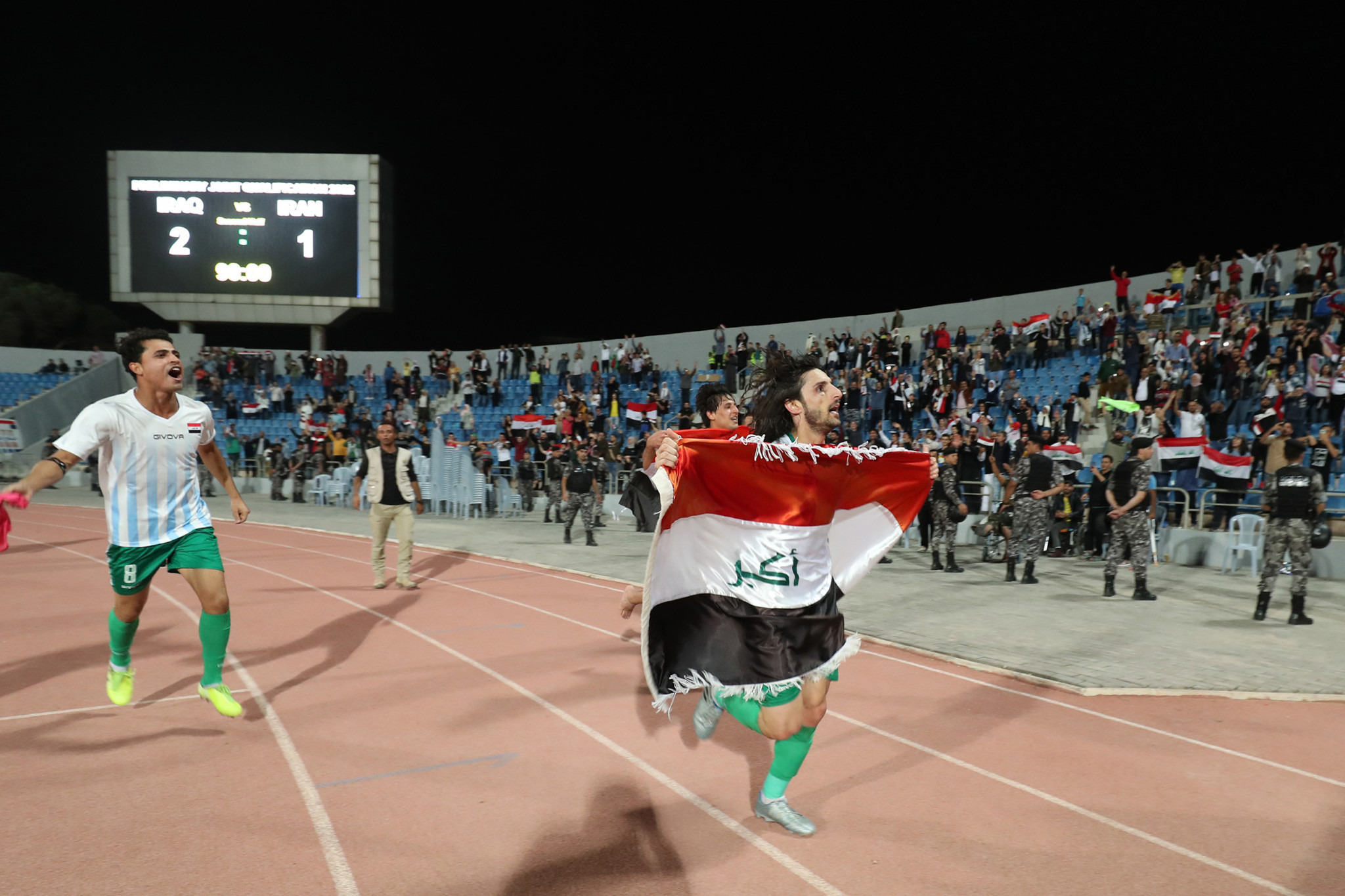 Iraq shocked Iran in their qualifying match in 2019 ©Getty Images