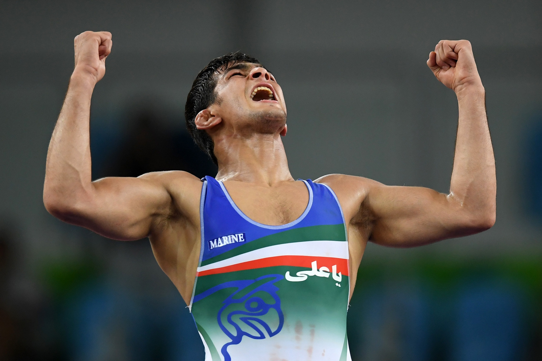 Hassan Yazdani claimed gold on the final day of the Asian Wrestling Championships ©Getty Images