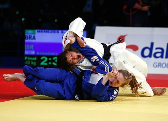 Sarah Menezes was one of two Brazilian gold medallists on the opening day of the IJF Grand Prix in Havana ©IJF